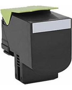 Compatible Lexmark 801H 80C1HK0 Black  High Yield Toner Cartridge CX410, CX510